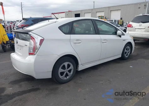 2013 Toyota Prius Two из США, поврежденный, VIN JTDKN3DU0D5574583